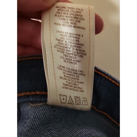 Dittos Distressed Skinny Jeans Country Western Stretch Comfort Utility Size 27 - Picture 10 of 12